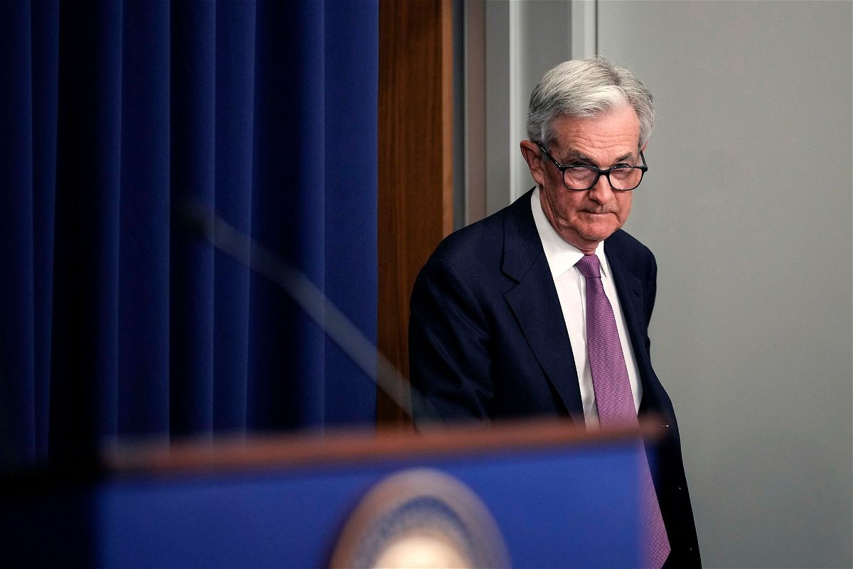 <i>Drew Angerer/Getty Images</i><br/>The Federal Reserve raised its benchmark lending rate by a quarter point Wednesday. Fed Chair Jerome Powell is pictured here on June 14