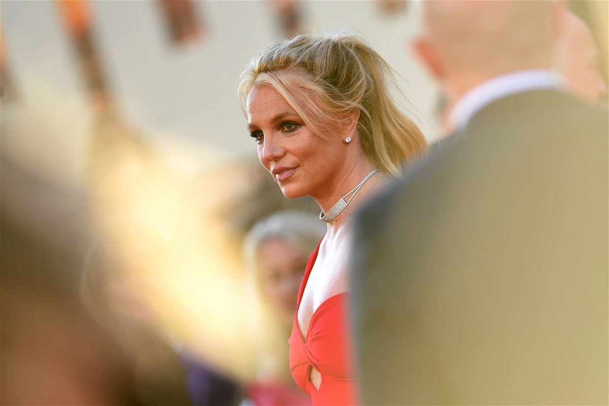 <i>Valerie Macon/AFP/Getty Images</i><br/>Britney Spears arrives for the premiere of Sony Pictures' 
