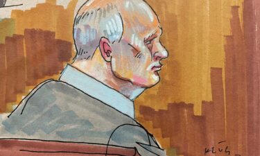 In this courtroom sketch