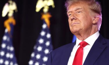 Former President and Republican presidential candidate Donald Trump delivers remarks at a Nevada Republican volunteer recruiting event on July 8