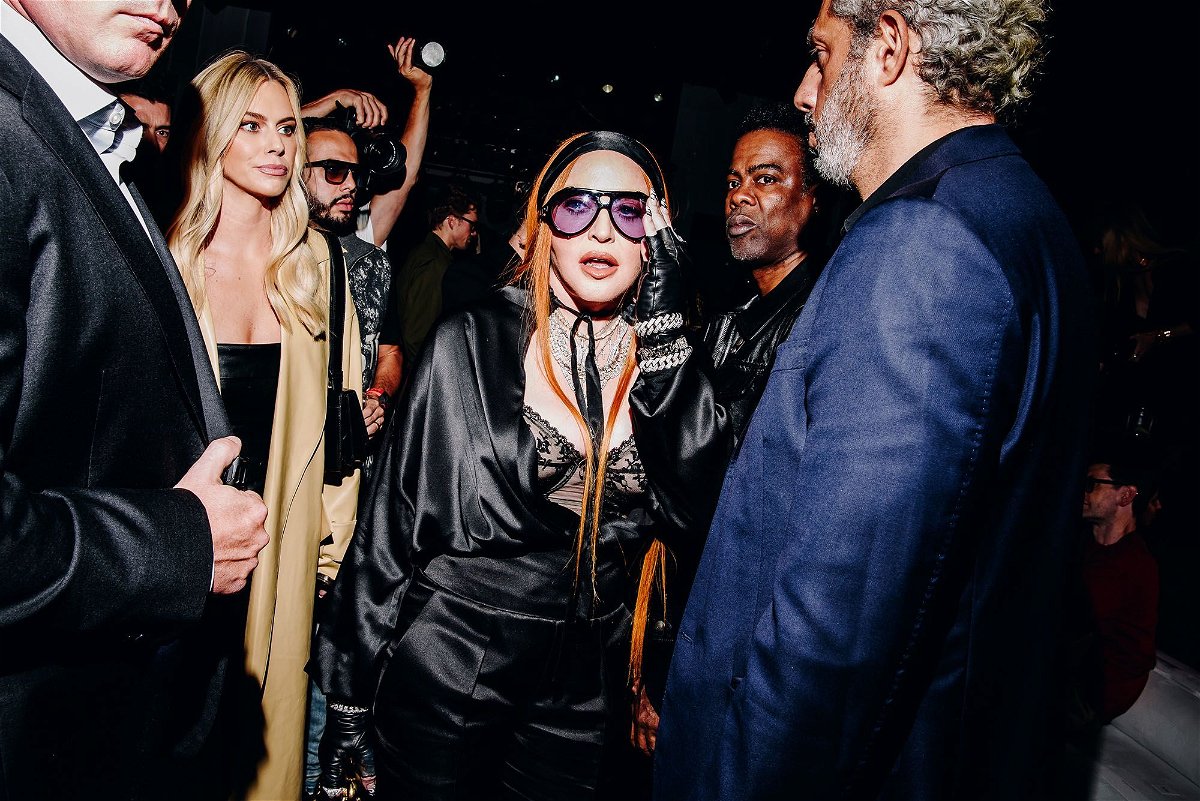 <i>Nina Westervelt/WWD/Getty Images</i><br/>Madonna is rescheduling the North American leg of her world tour following her recent hospitalization. Madonna is pictured here at the Tom Ford Spring 2023 Ready-to Wear show.