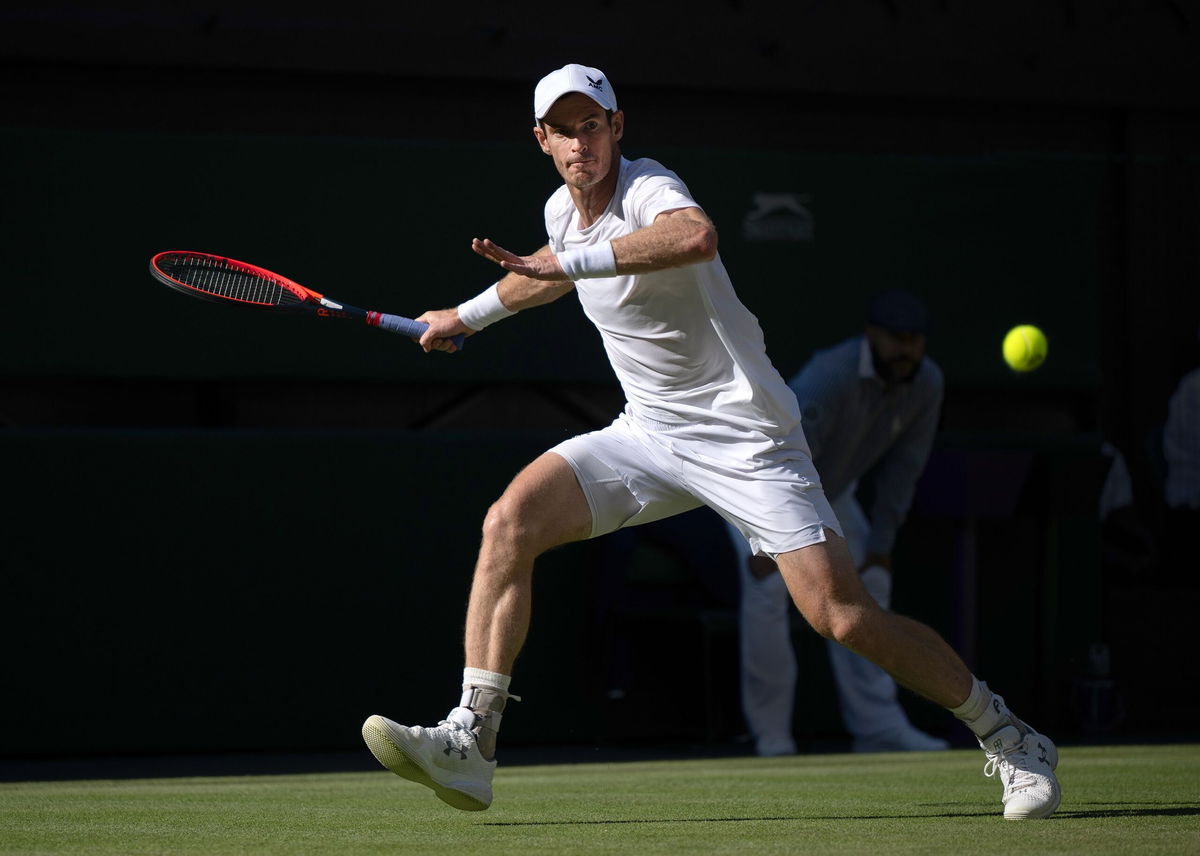 <i>Visionhaus/Getty Images</i><br/>Andy Murray says he’s unsure he’ll play at Wimbledon again after painful defeat to Stefanos Tsitsipas