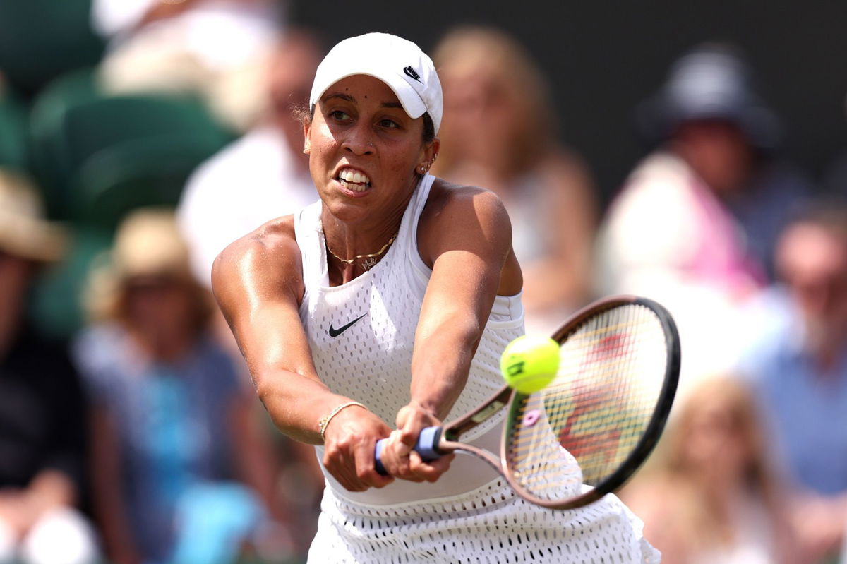 <i>Clive Brunskill/Getty Images</i><br/>Madison Keys matches her best ever performance at Wimbledon.