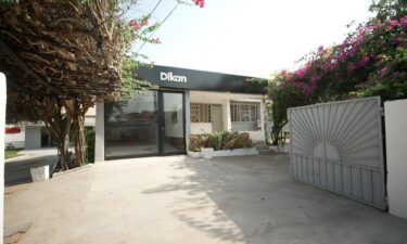 Ninson opened the Dikan Center in Accra in December 2022.