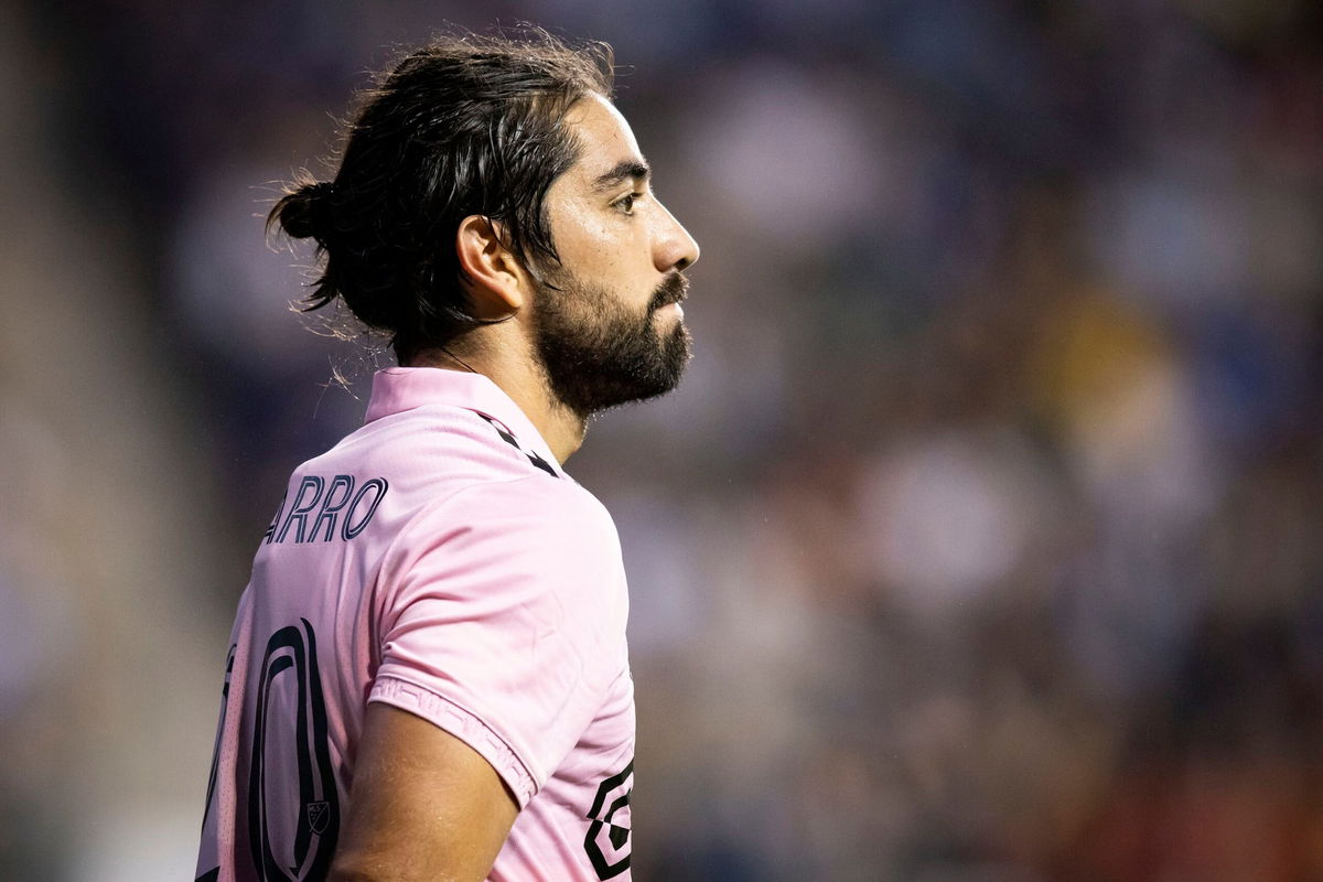 <i>Ira L. Black/Corbis/Getty Images/File</i><br/>Pizarro is pictured playing for Inter in the MLS match against the Philadelphia Union.