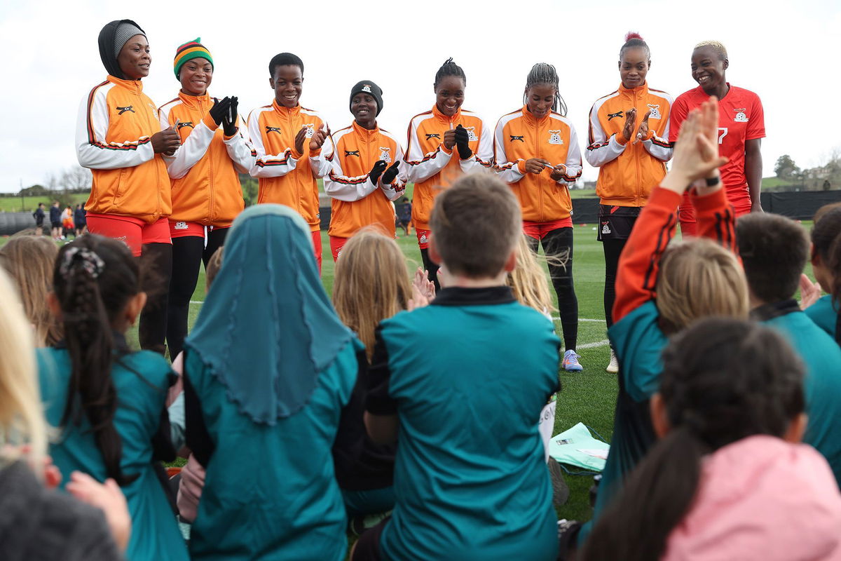 <i>Michael Bradley/FIFA/Getty Images</i><br/>Zambia is one of the teams making its debut at the Women's World Cup this year.