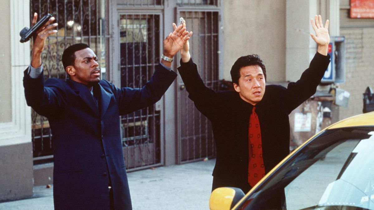 <i>Hulton Archive/Getty Images</i><br/>Chris Tucker and Jackie Chan star in 