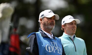 Foster (L) and Fitzpatrick are chasing more major glory at Royal Liverpool.