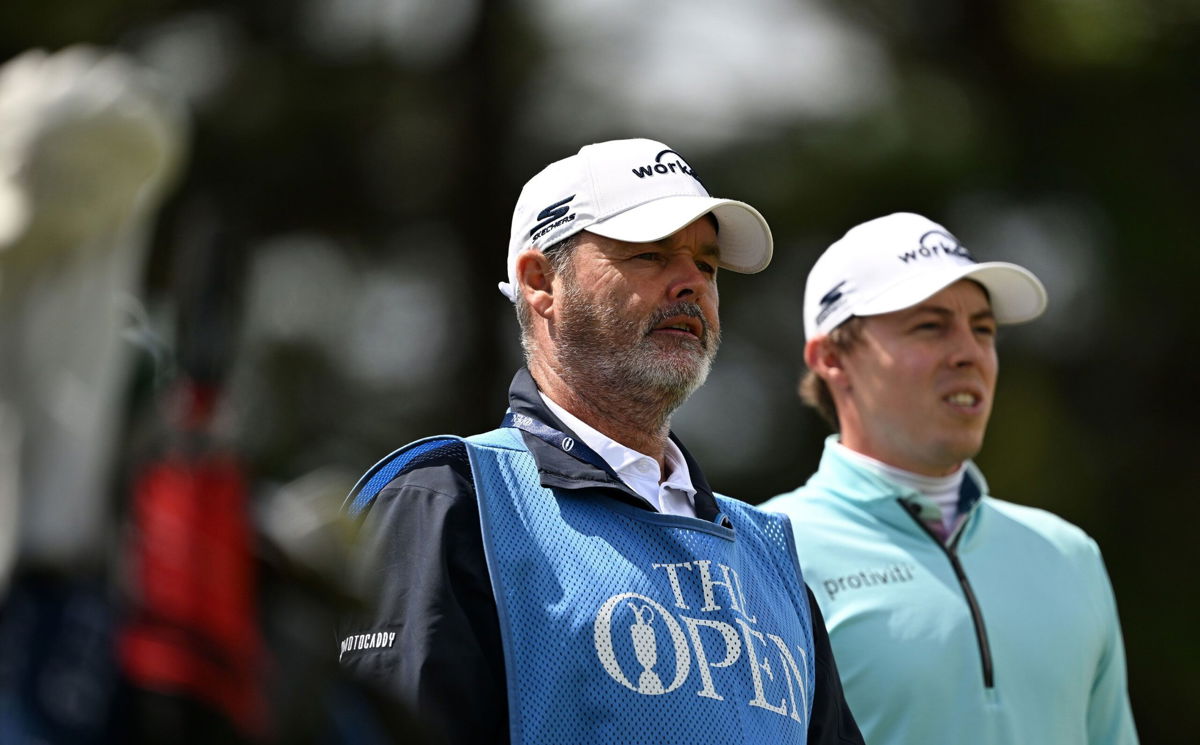 <i>Stuart Kerr/R&A/Getty Images</i><br/>Foster (L) and Fitzpatrick are chasing more major glory at Royal Liverpool.