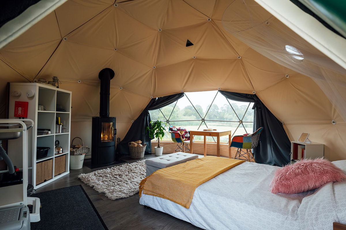 <i>SolStock/E+/Getty Images</i><br/>Glamping has expanded into a wide range of options