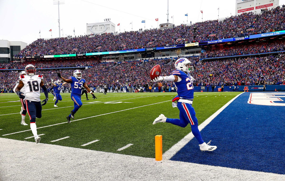 <i>Barry Chin/The Boston Globe/Getty Images/File</i><br/>Nyheim Hines will reportedly require surgery for the injury he suffered.