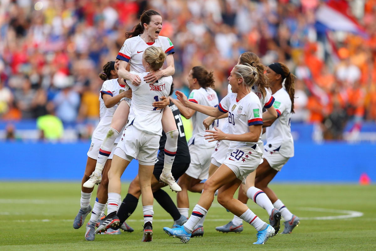 <i>Richard Heathcote/Getty Images</i><br/>The USWNT beat the Netherlands 2-0 in the Women's World Cup final four years ago.