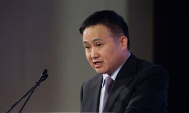 Pan speaks during an event in Shanghai in December 2017.