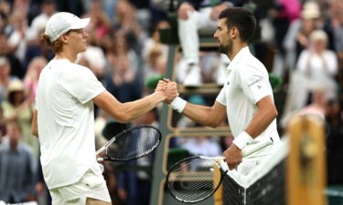 Jannik Sinner was no match for Novak Djokovic.