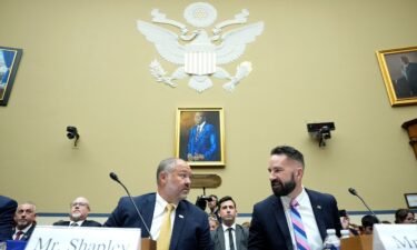 Supervisory IRS Special Agent Gary Shapley and IRS Criminal Investigator Joseph Ziegler arrive for a House Oversight Committee hearing related to the Justice Department's investigation of Hunter Biden