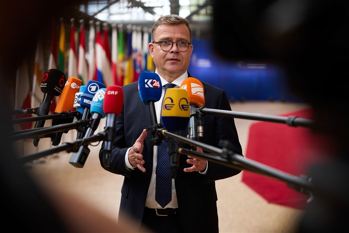 <i>Ksenia Kuleshova/Bloomberg/Getty Images</i><br/>Finnish Prime Minister Petteri Orpo said his government was committed to combating racism.