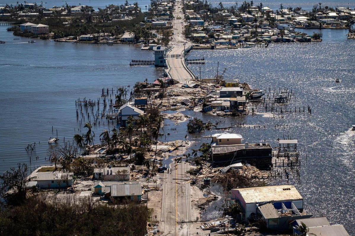 <i>Ricardo Arduengo/AFP/Getty Images</i><br/>An aerial picture taken on September 30