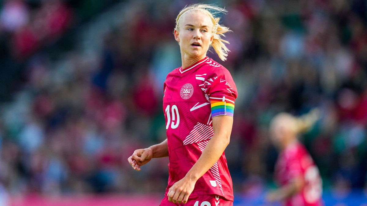 <i>Ulrik Pedersen/DeFodi Images/Getty Images</i><br/>Pernille Harder will be crucial to Denmark's chances at the World Cup.