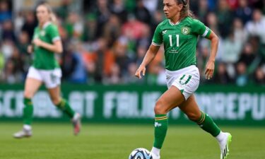 Arsenal utilty player Katie McCabe is the Republic of Ireland's star player.