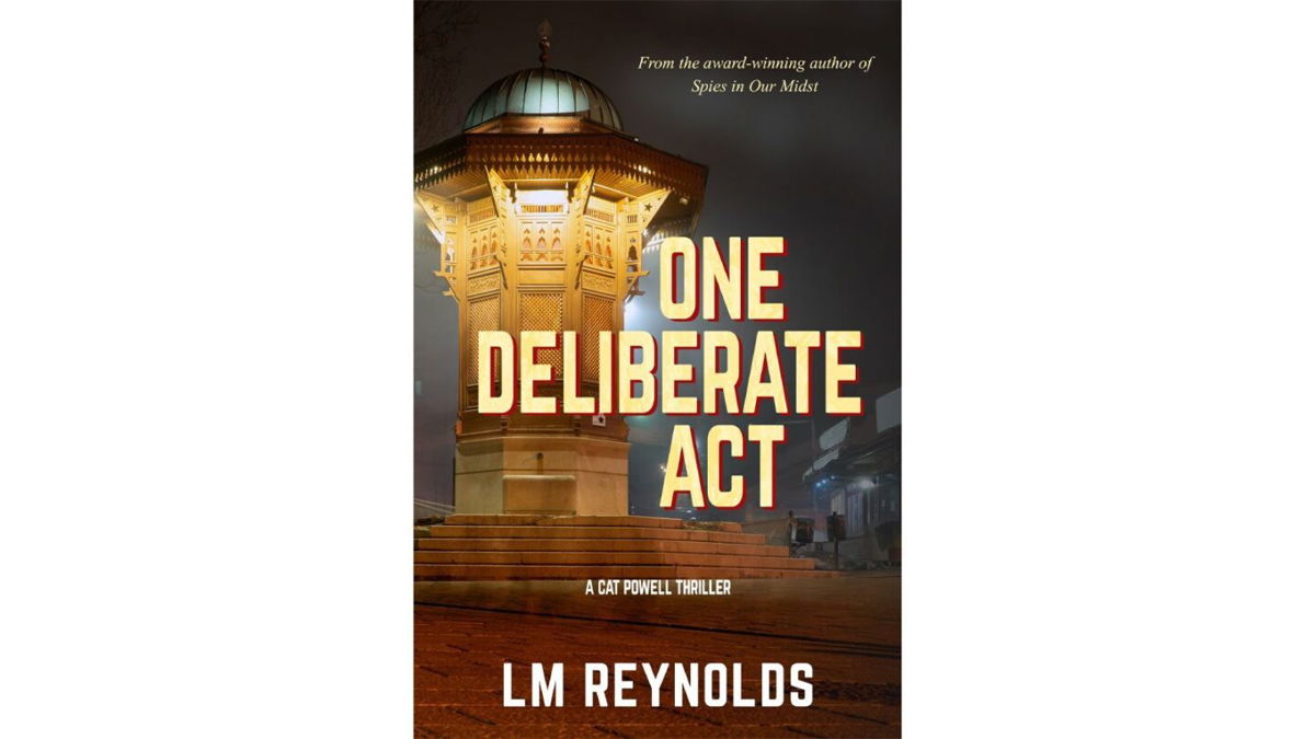 <i>Courtesy Linda Reynolds</i><br/>Reynolds is now a novelist and writes spy thrillers.