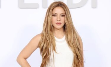 Shakira pictured in Paris