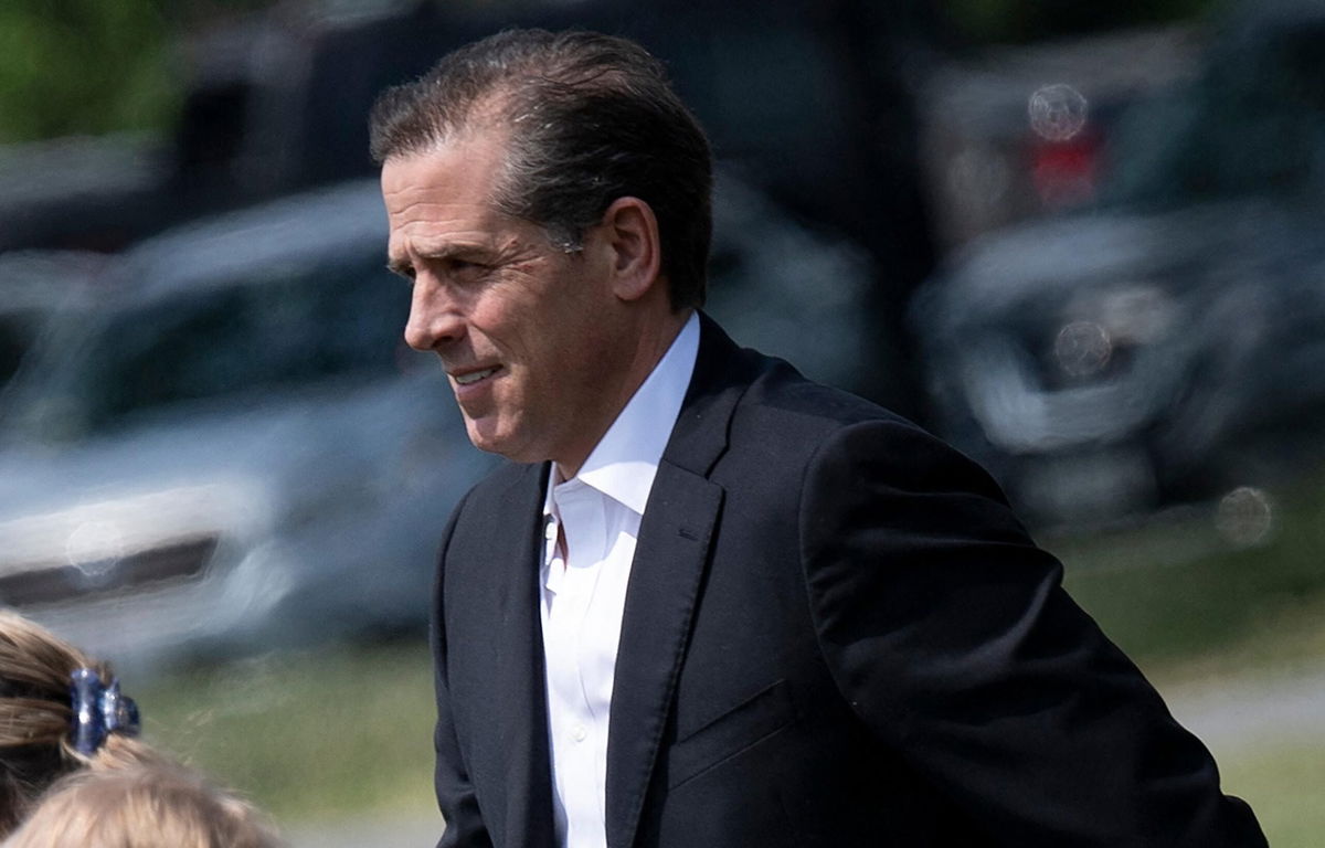 <i>BRENDAN SMIALOWSKI/AFP/Getty Images</i><br/>Hunter Biden is set to plead guilty Wednesday to two federal tax misdemeanors