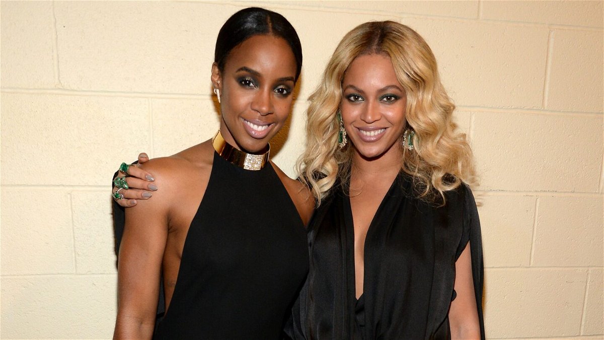 <i>Kevin Mazur/Getty Images</i><br/>Kelly Rowland and Beyoncé are seen here in November 2015 in Las Vegas