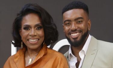 Sheryl Lee Ralph and her son Etienne Maurice attend the 2023 ESSENCE Black Women In Hollywood Awards in Los Angeles in March.