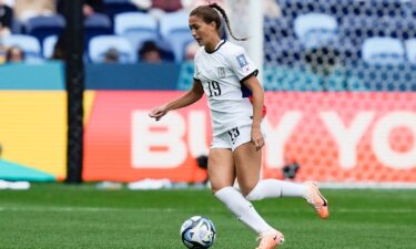 South Korea's Casey Phair controls the ball during the Women's World Cup Group H soccer match between Colombia and South Korea at the Sydney Football Stadium on Tuesday.