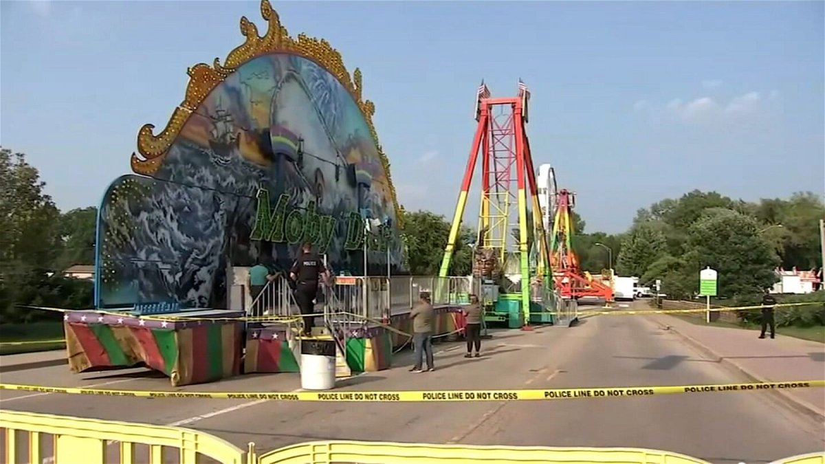 <i>WLS</i><br/>A child was injured after falling from a carnival ride in Antioch