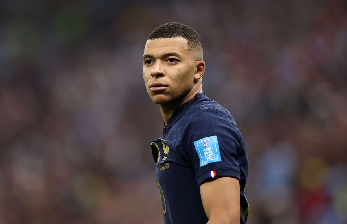 <i>Catherine Ivill/Getty Images</i><br/>Kylian Mbappe of France during the FIFA World Cup Qatar 2022. Mbappé has spurned a meeting and contract with Saudi Arabian football club Al Hilal