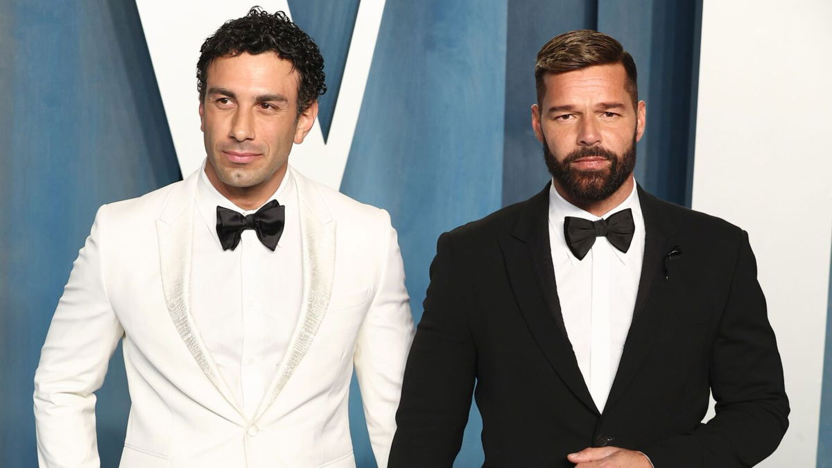 <i>Arturo Holmes/FilmMagic/Getty Images</i><br/>Jwan Yosef and Ricky Martin