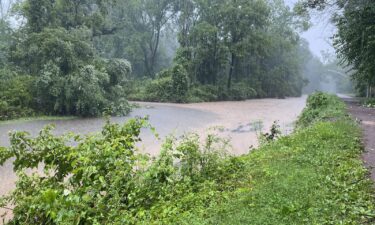 Waterways seen swollen Sunday after heavy rains dumped up to 6 inches of water in parts of Bucks County