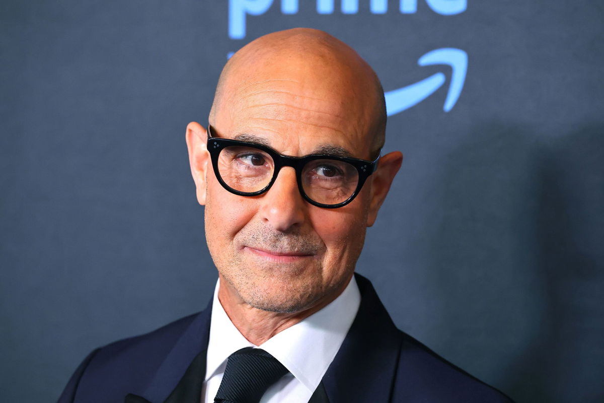 <i>Leon Bennett/Getty Images</i><br/>Stanley Tucci at the Los Angeles red carpet and fan screening for Prime Video's 'Citadel' in April. Tucci weighed in on the debate about straight actors portraying gay characters in a new interview with BBC Radio 4’s Desert Island Discs on Saturday.