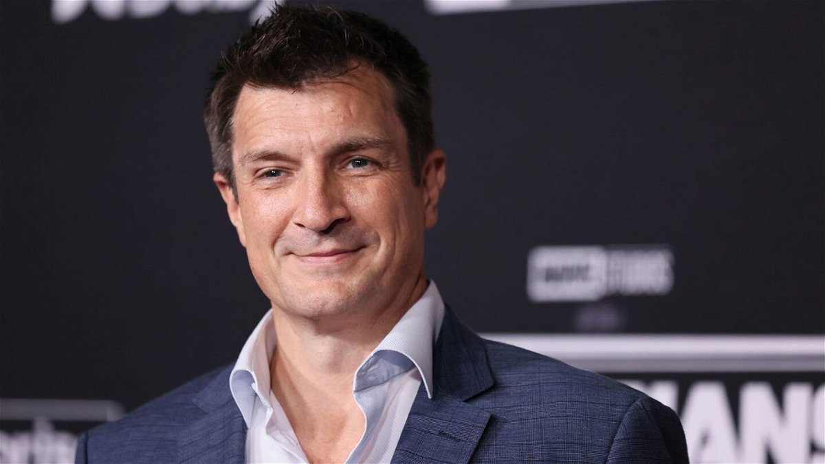 <i>Rodin Eckenroth/GA/The Hollywood Reporter/Getty Images</i><br/>Nathan Fillion at the Los Angeles premiere of 'Guardians of the Galaxy Vol. 3' in April. Fillion is set to star as the Green Lantern in DC Studios’ upcoming “Superman: Legacy