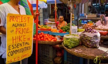 Vegetable prices across India