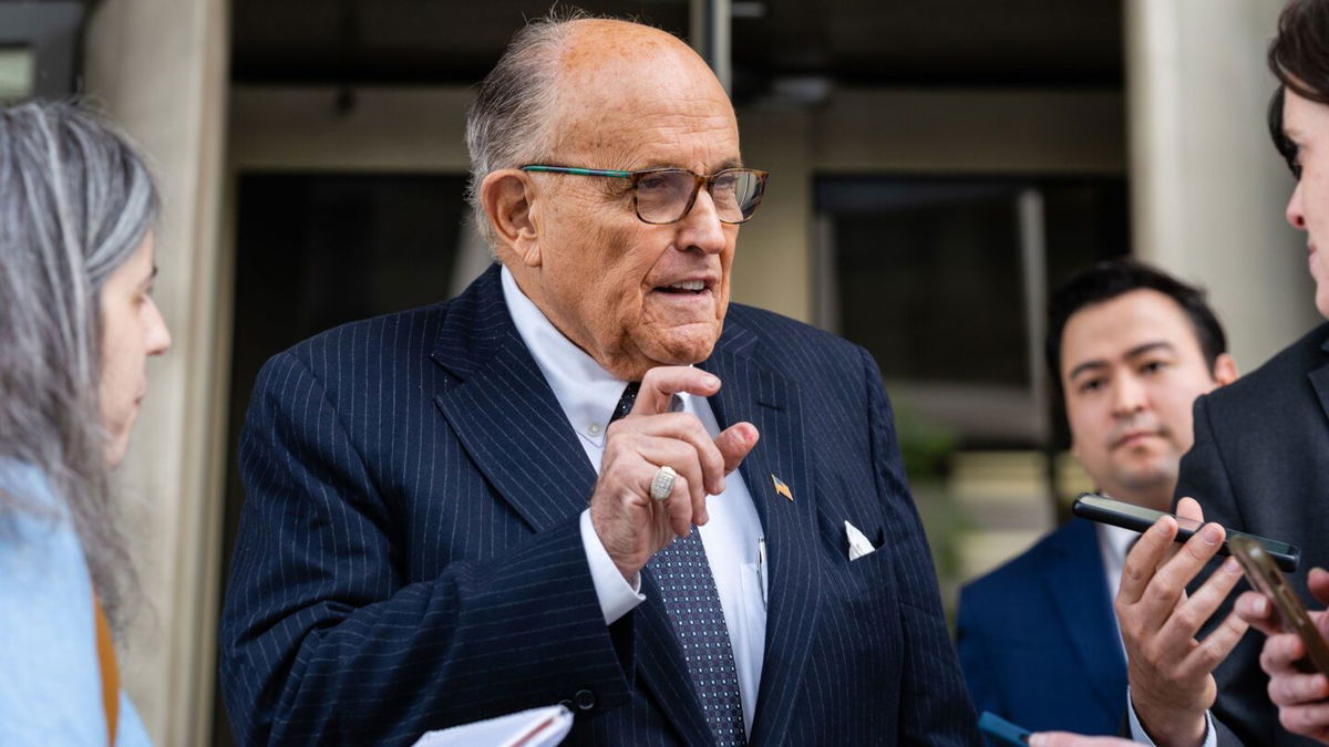 <i>Eric Lee/Bloomberg via Getty Images/FILE</i><br/>Rudy Giuliani