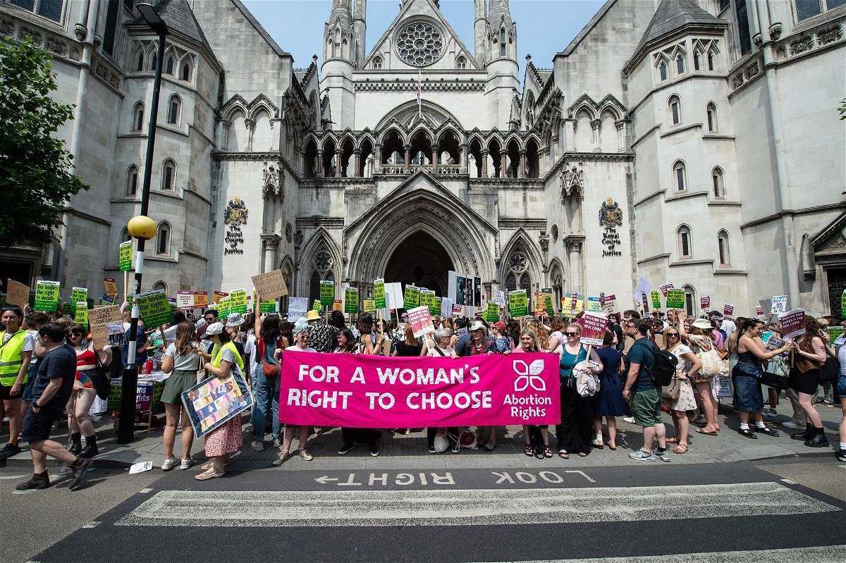 <i>Guy Smallman/Getty Images</i><br/>A British woman jailed in June for accessing abortion care past the UK's legal limit won her appeal and will be released from prison. The case sparked protests in London.