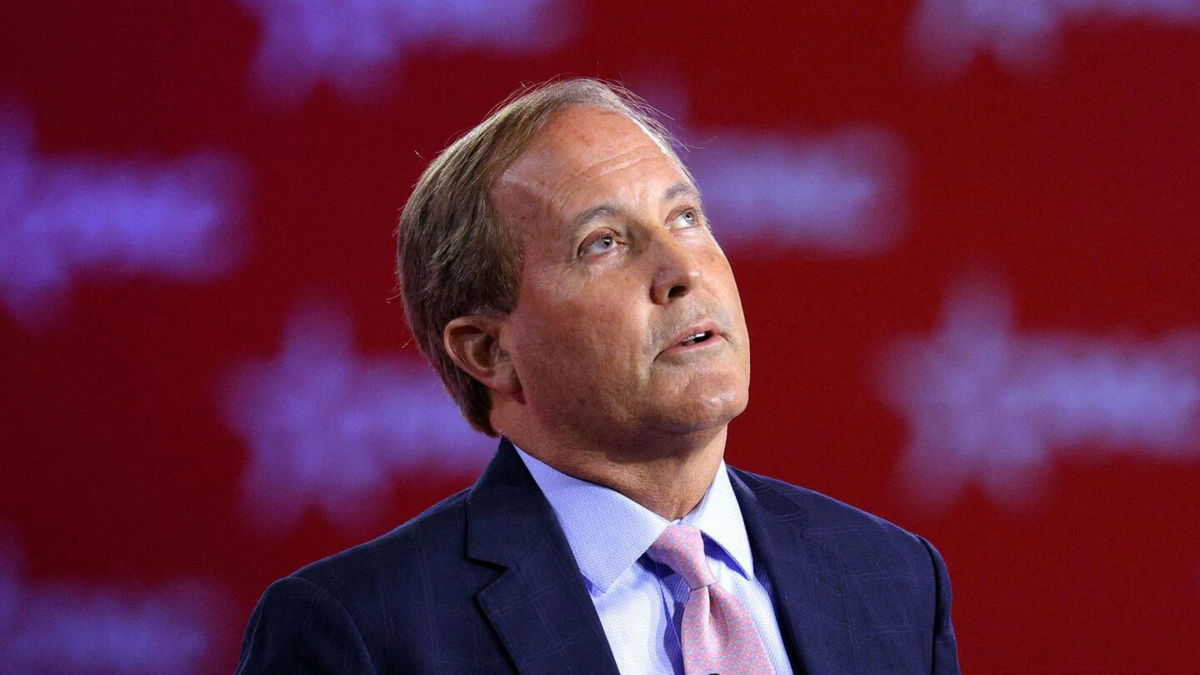 <i>Brian Snyder/Reuters/File</i><br/>Texas Attorney General Ken Paxton speaks at the Conservative Political Action Conference in Dallas on August 5