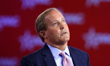 Texas Attorney General Ken Paxton speaks at the Conservative Political Action Conference in Dallas on August 5