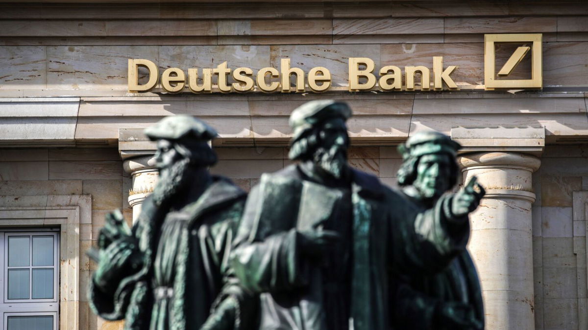 <i>Armando Babani/AFP/Getty Images</i><br/>The US Federal Reserve slapped the German lender with a $186 million penalty Wednesday for failing to fix “unsafe and unsound practices” that it pledged to address as long ago as 2015.