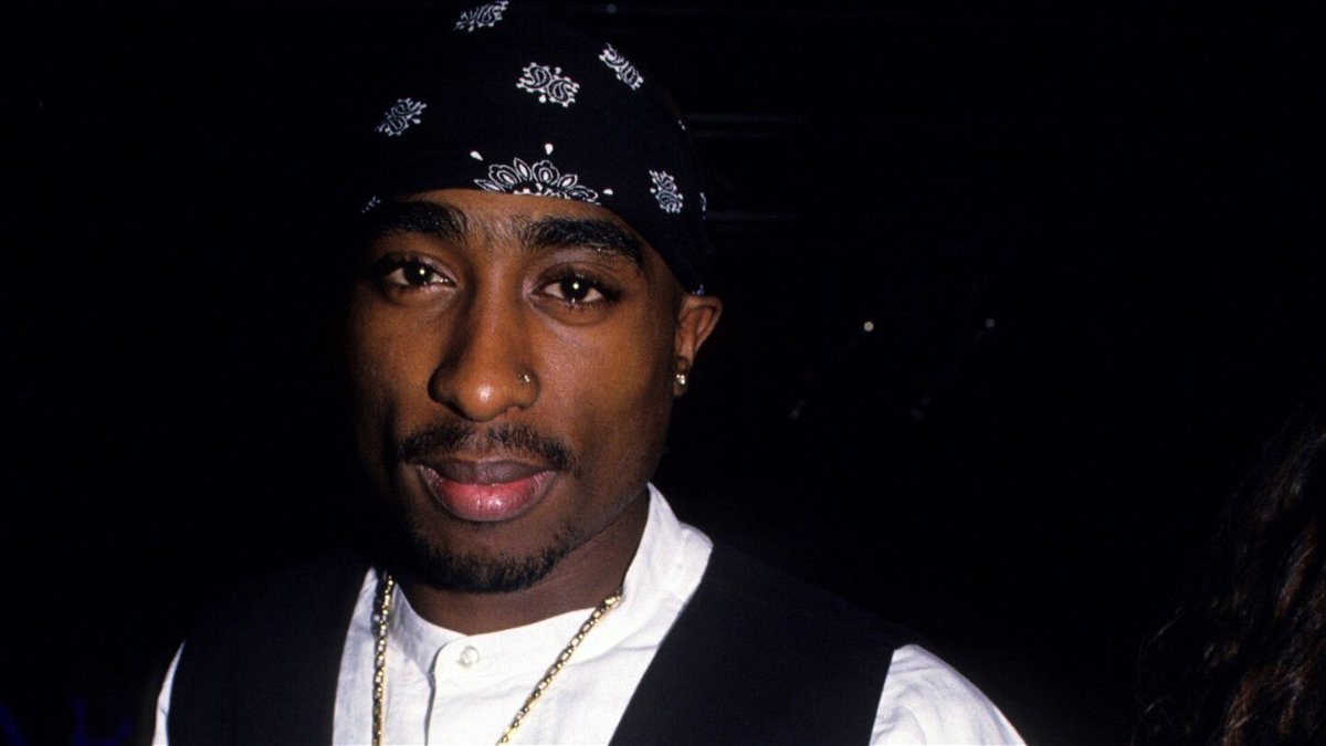<i>Steve Eichner/Getty Images</i><br/>Tupac Shakur seen here at Club USA