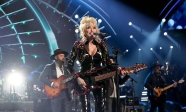 Dolly Parton performs in Los Angeles at the Rock and Roll Hall of Fame induction ceremony in 2022.