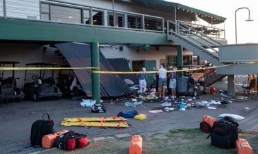 The deck collapsed on July 22 at the Briarwood Country Club in Billings