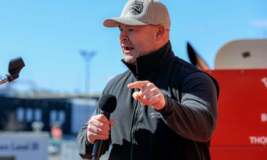 Teamsters union President Sean O’Brien said during a rally speech in Atlanta on July 22