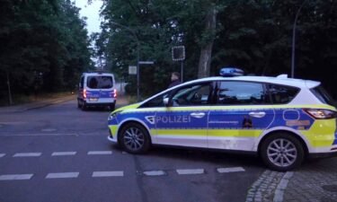 German police are searching for a dangerous wild animal on the loose in the southwestern part of Berlin.
