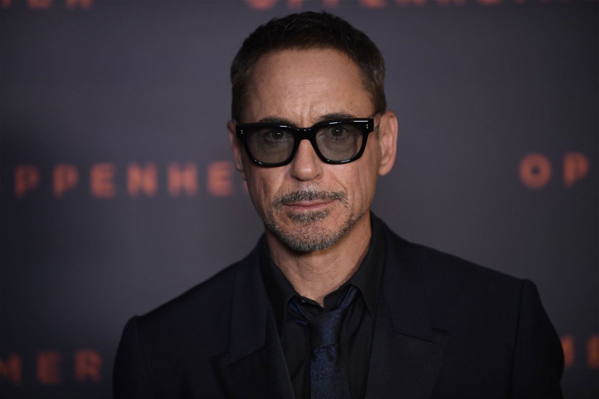 <i>Julien De Rosa/AFP/Getty Images</i><br/>Robert Downey Jr. seen on July 11 says he was worried playing “Iron Man” for so long was going to affect his acting skills.