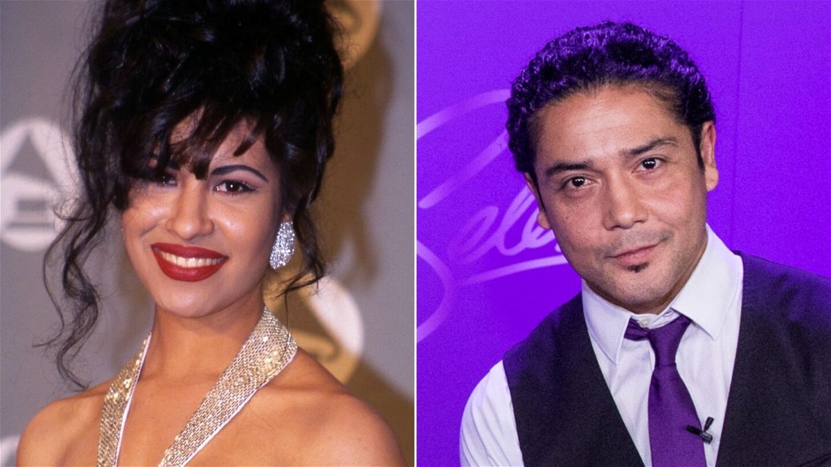<i>Getty Images</i><br/>Slain singer Selena’s husband Chris Perez (right) has reunited with her family