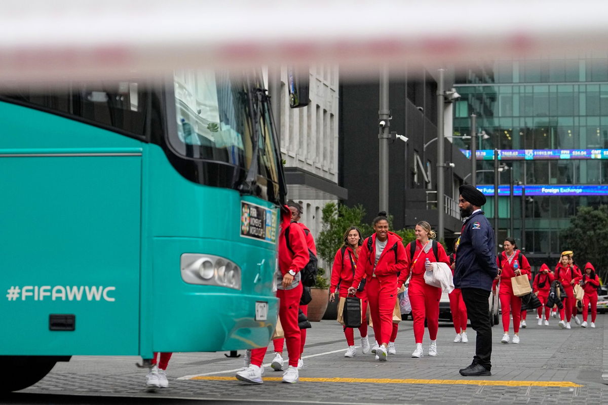 <i>Abbie Parr/AP</i><br/>The Philippines women's soccer team will play their first ever World Cup match in Dunedin