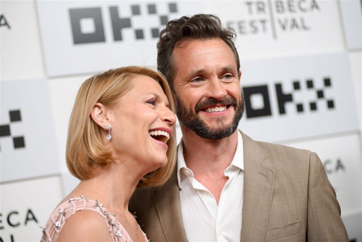 <i>Efren Landaos/Sipa/AP</i><br/>(From left) Claire Danes and Hugh Dancy at the New York premiere of 'Full Circle' in June. The “Homeland” actor and Dancy are now a family of five after welcoming a baby girl